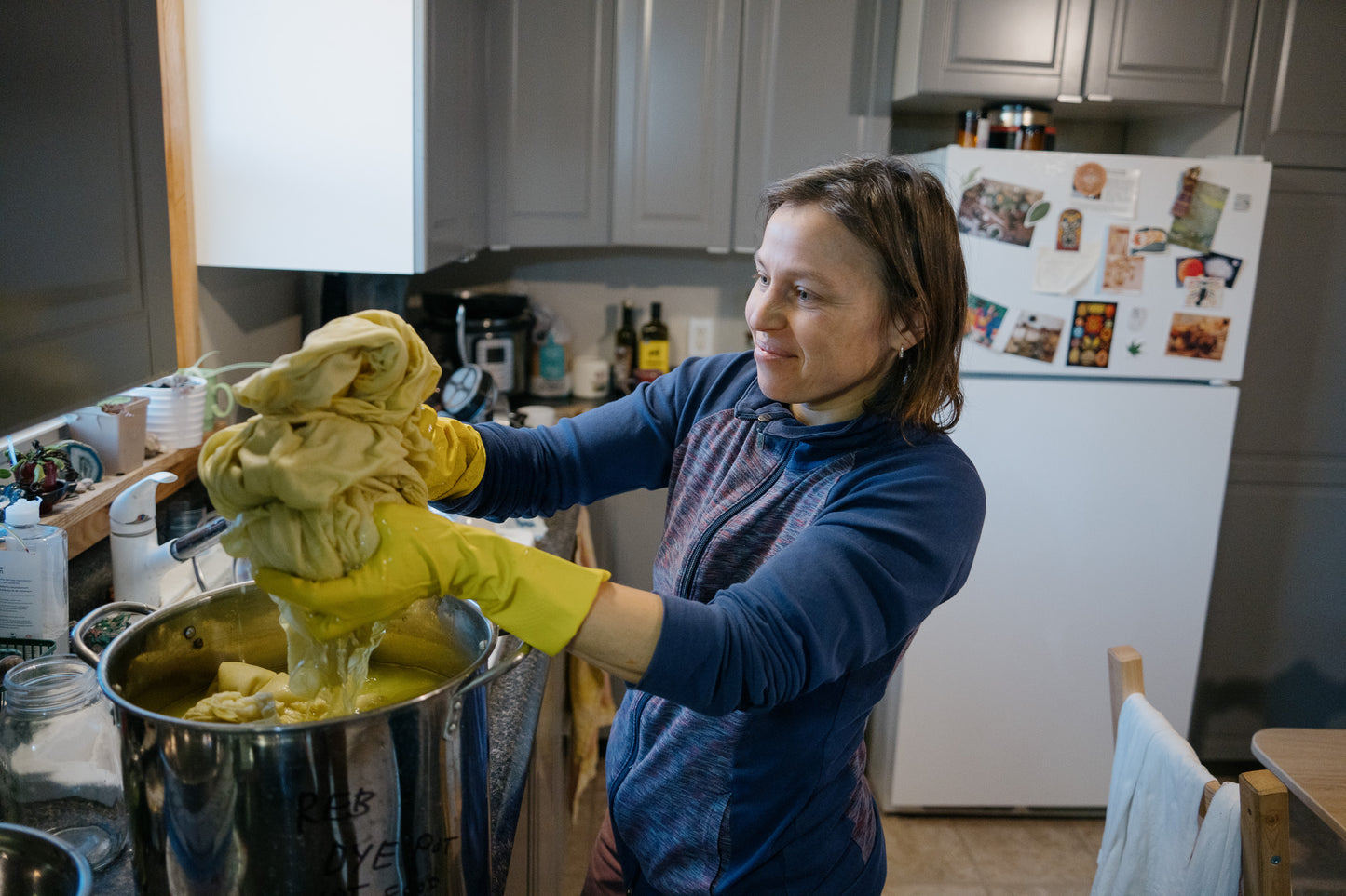 one-on-one botanical dyeing with me - private workshop