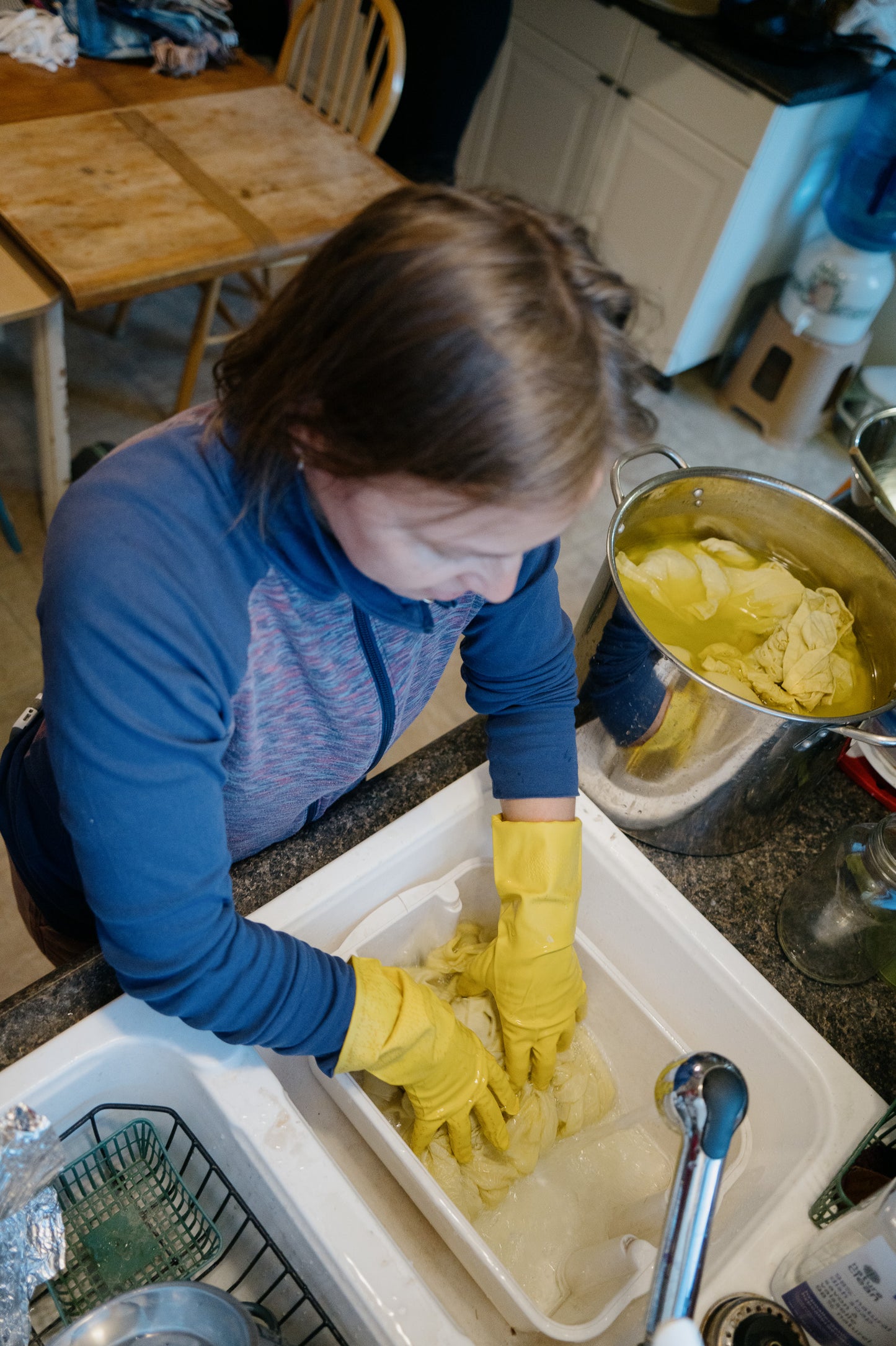 one-on-one botanical dyeing with me - private workshop